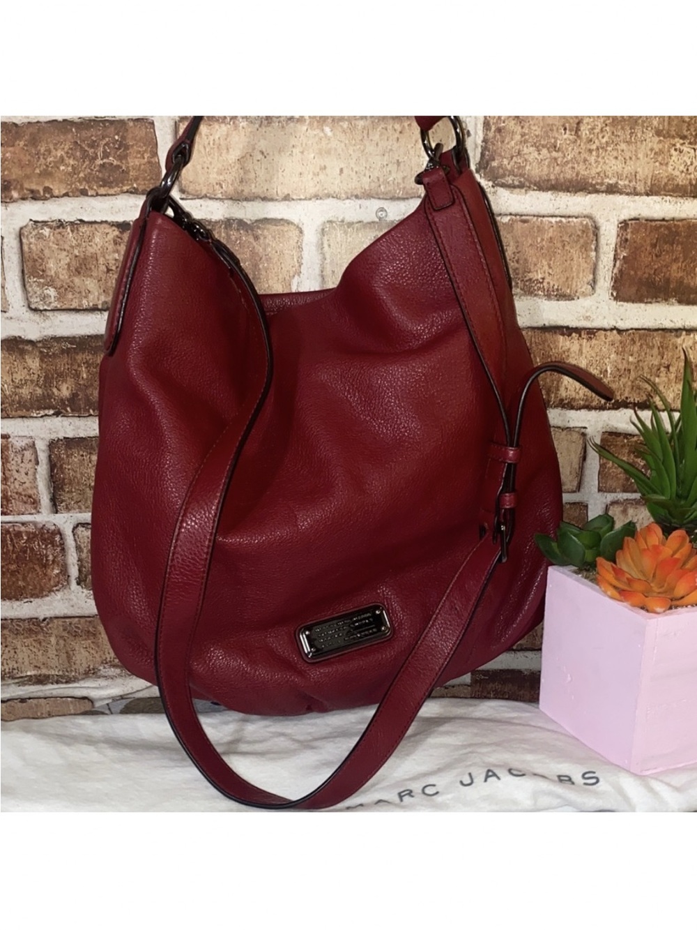 Marc by Marc Jacobs Res Pebbled Leather Shoulder Bag
